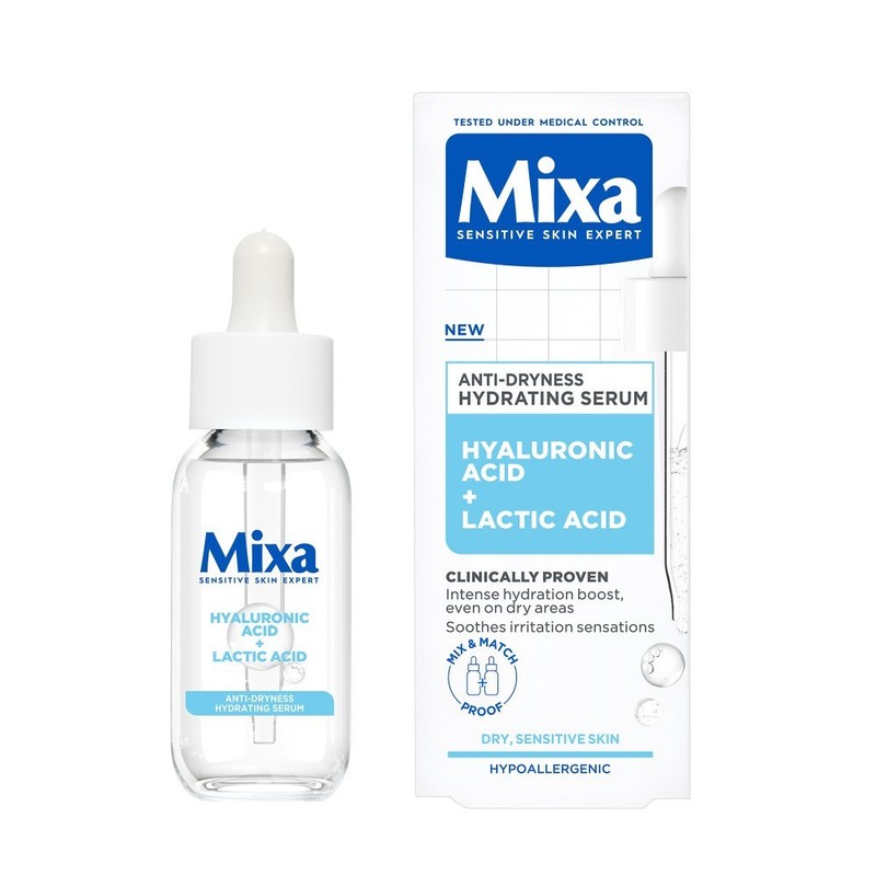 Mixa , Anti-Dryness soothing and moisturizing serum, 30 ml