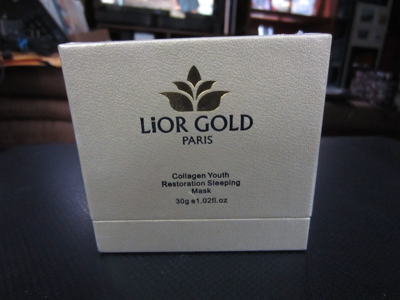 Lior Gold Paris Collagen Youth Restoration Sleeping Mask – New & Sealed