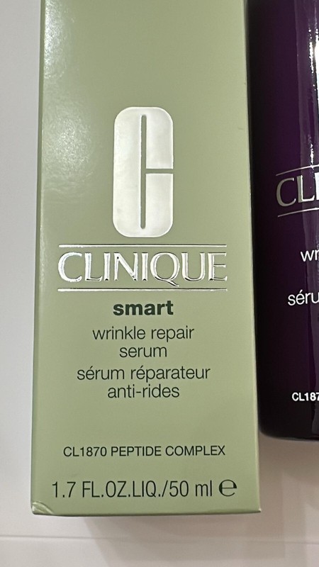 CLINIQUE Smart WRINKLE Repair Serum CL1870 Peptide Complex 1.7 oz 50 ml P45 gallery