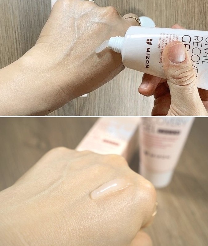 MIZON Snail Recovery Gel Cream 45ml Wrinkle Care Skin Elasticity Moisture Cream gallery