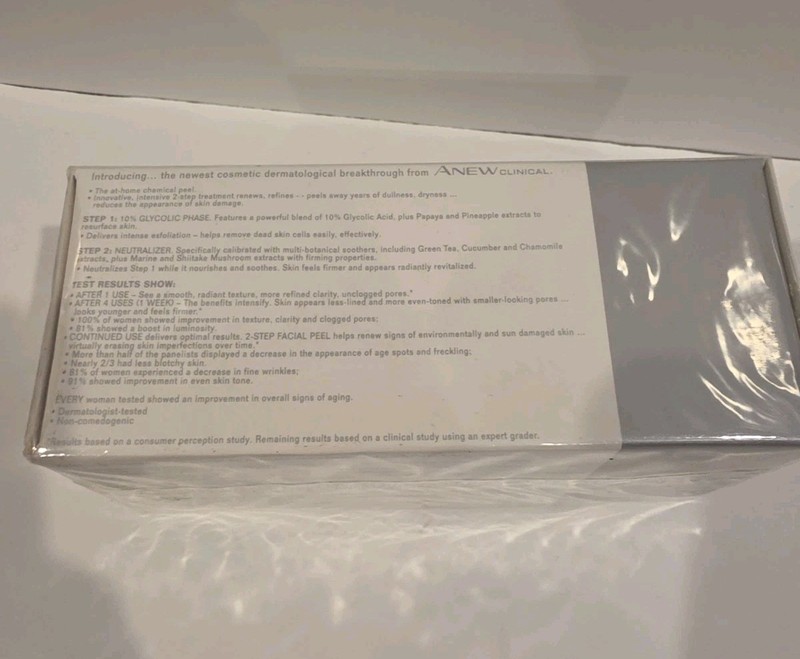 Avon Anew Clinical Advanced Retexturizing Facial Peel 30 Pads 1.47 fl oz / 42 ml gallery