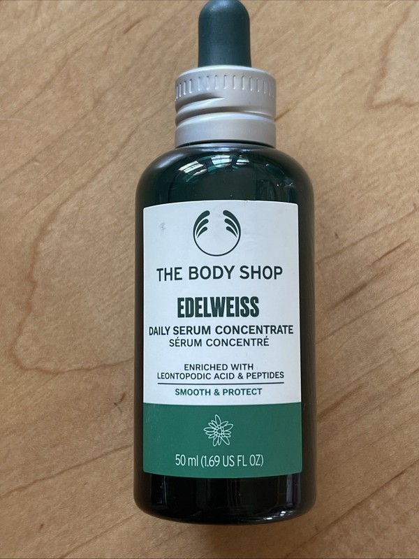 THE BODY SHOP EDELWEISS Daily Serum Concentrate BIG SIZE 1.69 oz/50ml . NEW