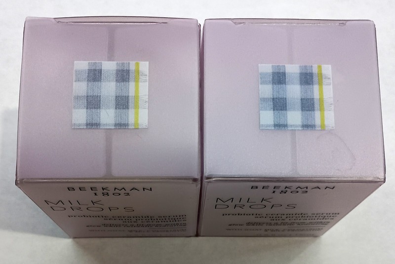 BEEKMAN 1802 Milk Drops Ceramide Serum Goat Milk Prebiotic 15 mL NIB (2 bottles) gallery