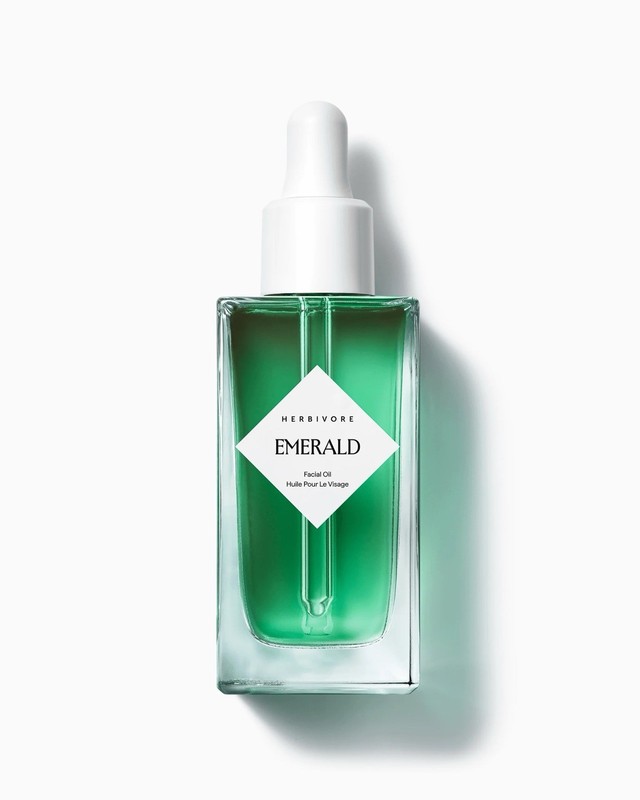 Herbivore Emerald Deep Moisture Glow Hemp Seed Adaptogens Serum 1.7 fl oz