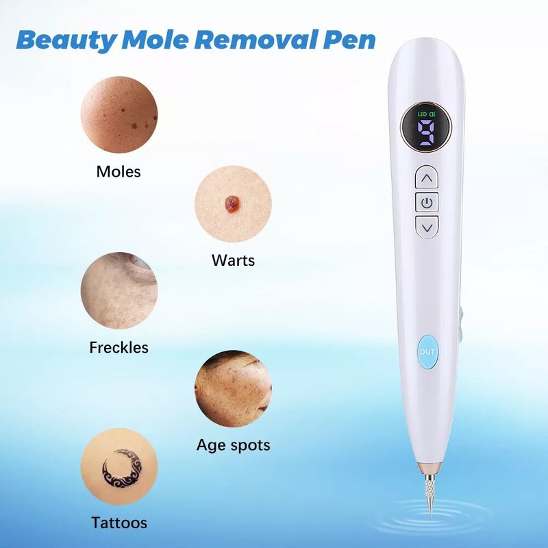 9 Level Electric Laser Plasma Pen Handheld Tattoo Skin Removal Salon Beauty Tool gallery