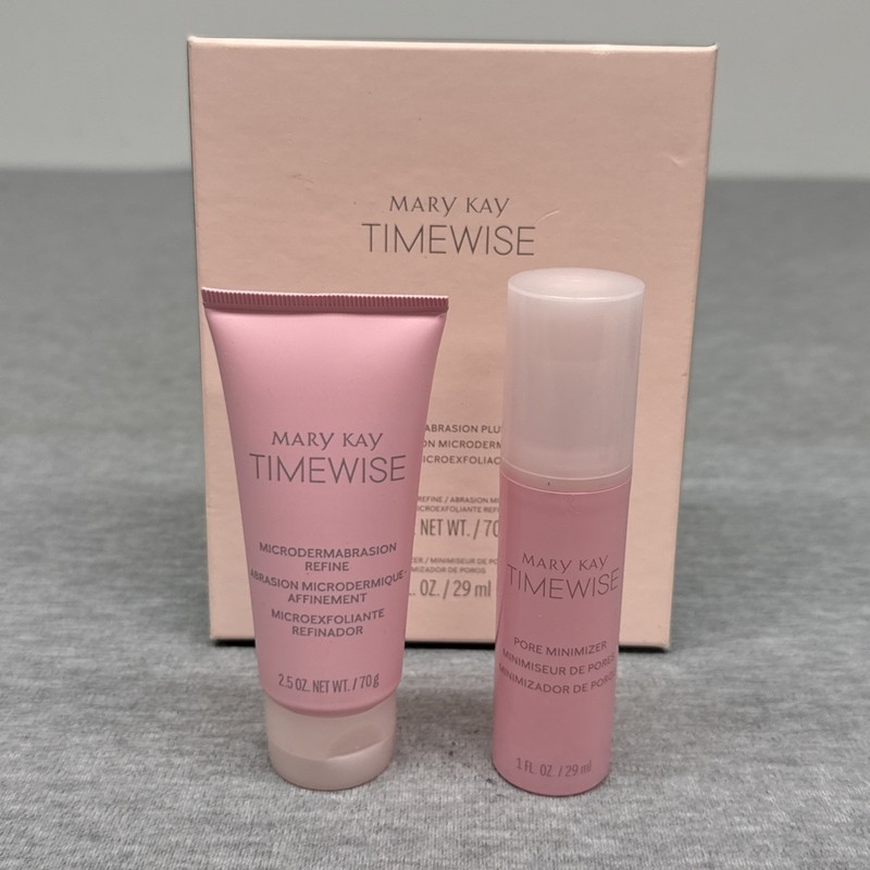 Mary Kay Timewise Microdermabrasion Plus Set Refine & Pore Minimizer New 151790