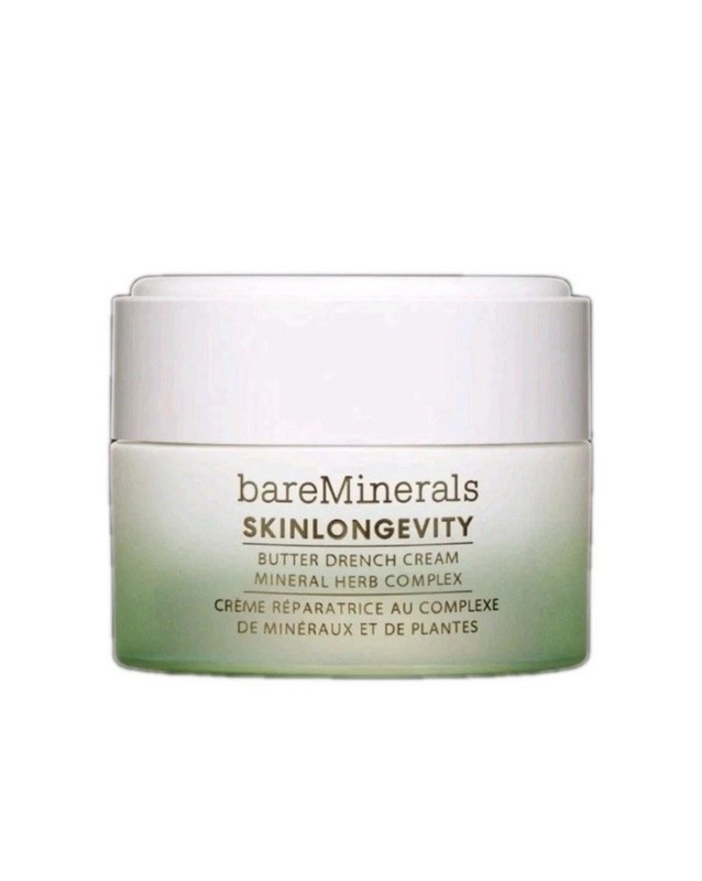BareMinerals Skin Longevity Butter Drench Cream Mineral Herb Complex 1.7oz New gallery