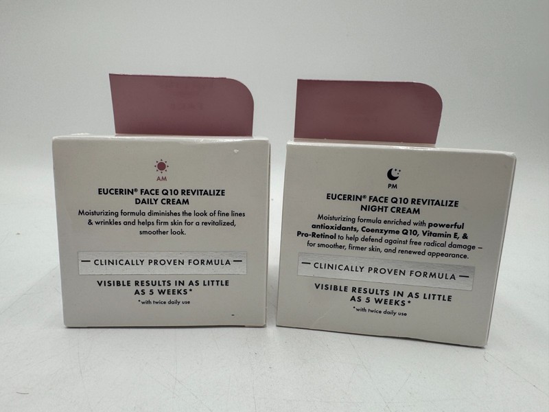 Eucerin Face Q10 Revitalize Daily and Night Creams, AM & PM - NEW gallery