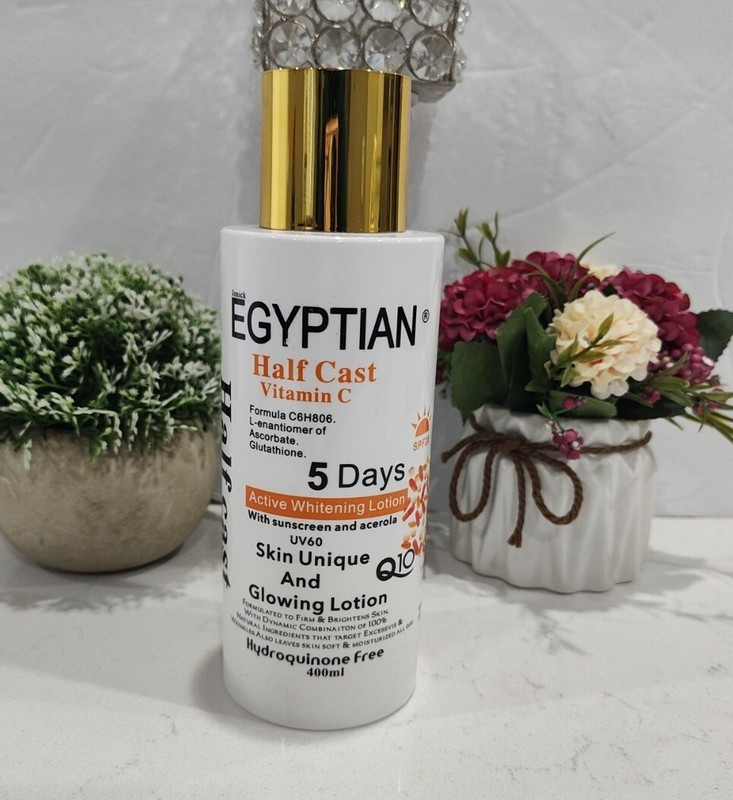 Original Egyptian Vitamin C Active Whitening Face & Body Lotion 400ml X 1 SPF 20