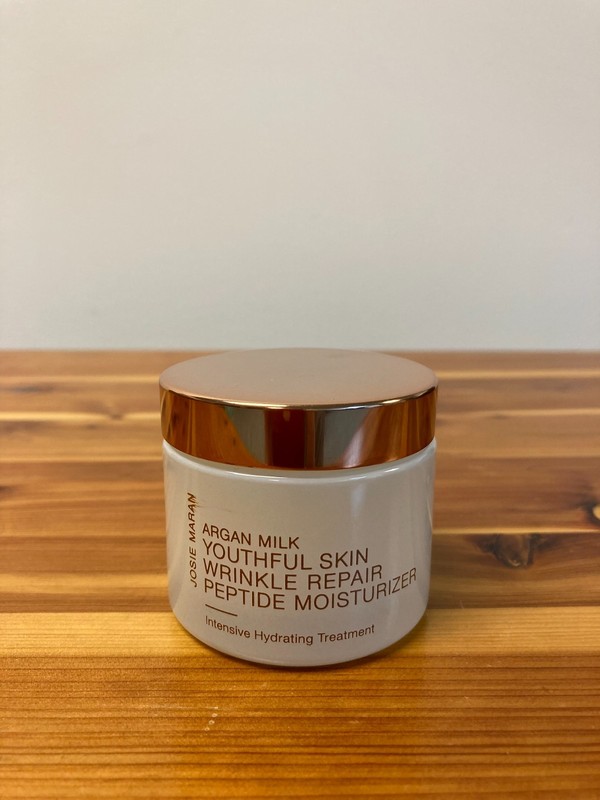 NEW JOSIE MARAN Argan Milk Youthful Skin Wrinkle Repair Peptide Moisturizer