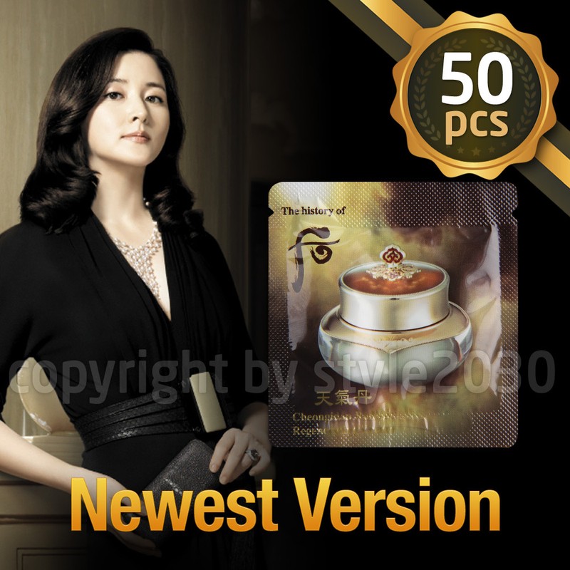 The history of Whoo Cheongidan Hwa hyun Cream 1ml x 50pcs (50ml) Anti-Aging