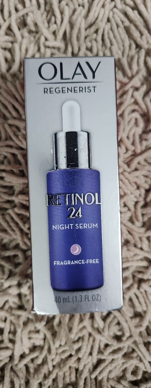 Olay Retinol 24 Night Serum Fragrance-Free 40ml/1.3fl.oz. New In Box