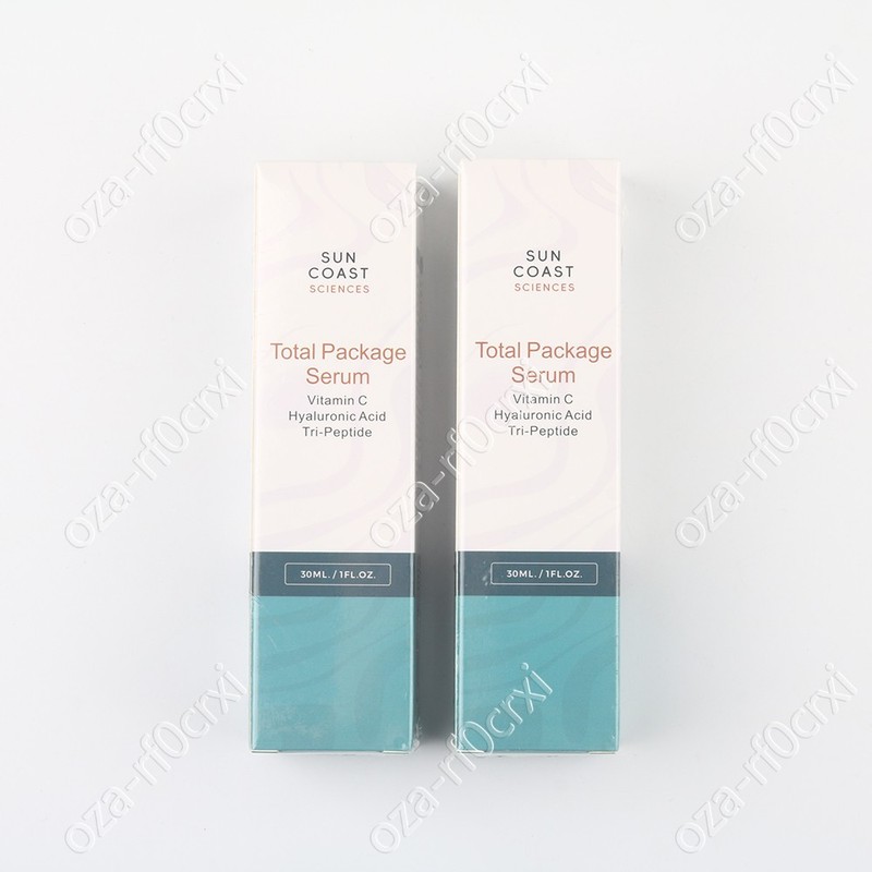 Sun Coast Science Total Package Serum, Vitamin C, Hyaluronic Acid, 1 /2/3 pack