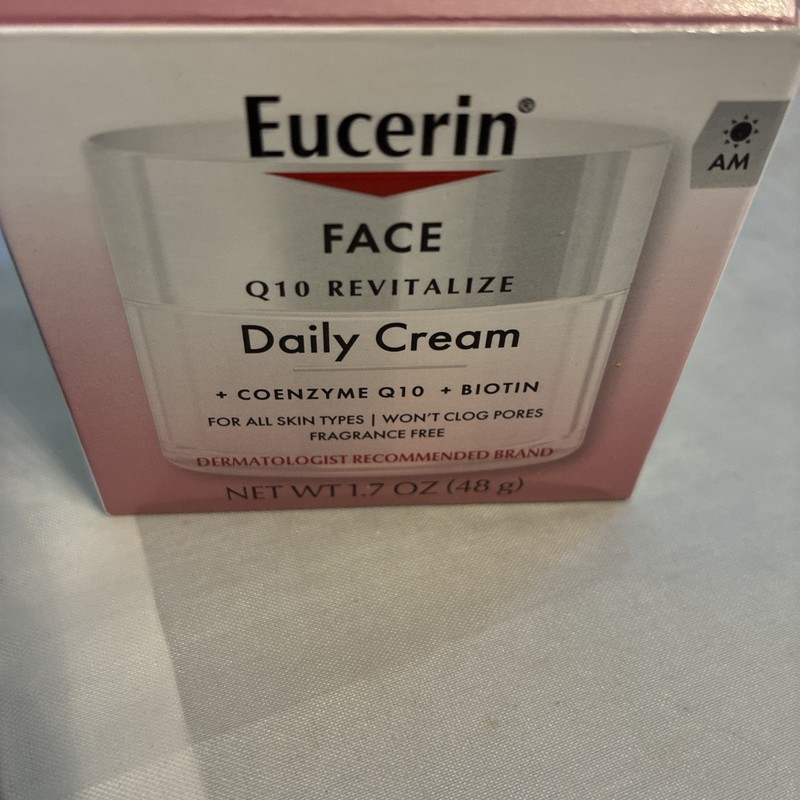 Eucerin Q10 Anti-Wrinkle Face Night Cream, Unscented 1.7 Ounce