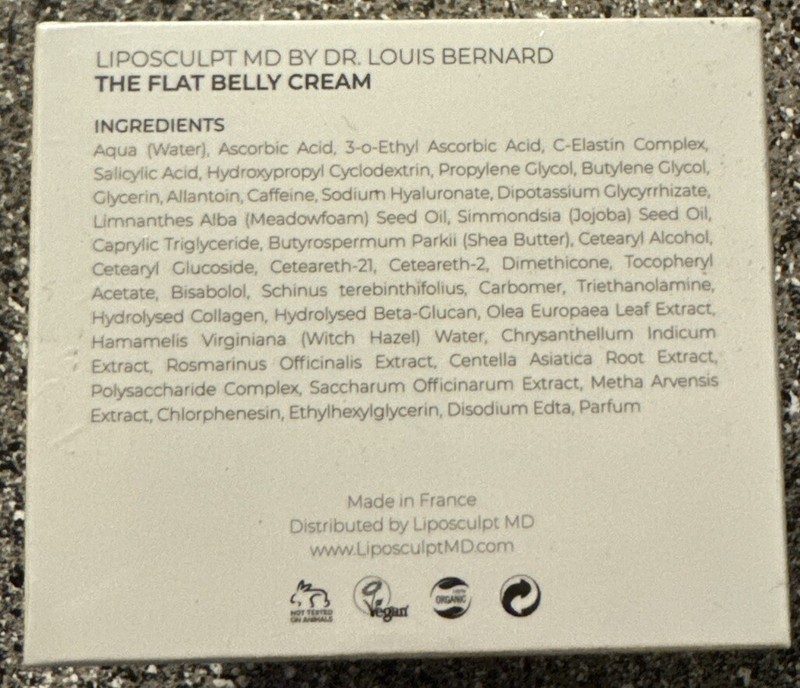 LIPOSCULPT: FLAT BELLY CREAM Advanced Lipolytic Thermogenic Complex-F° gallery