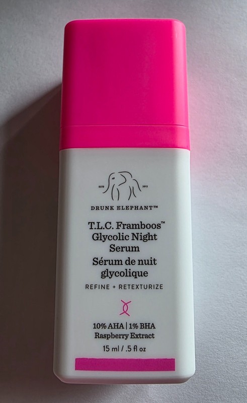 Drunk Elephant TLC Framboos Glycolic Night Serum 0.5 Fl. Oz.