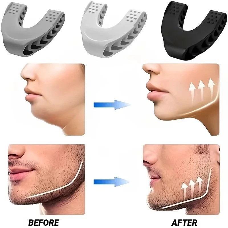 U Shape Facial Jaw Exerciser AndNeck Toning Jawline for Men Women Face Muscle gallery