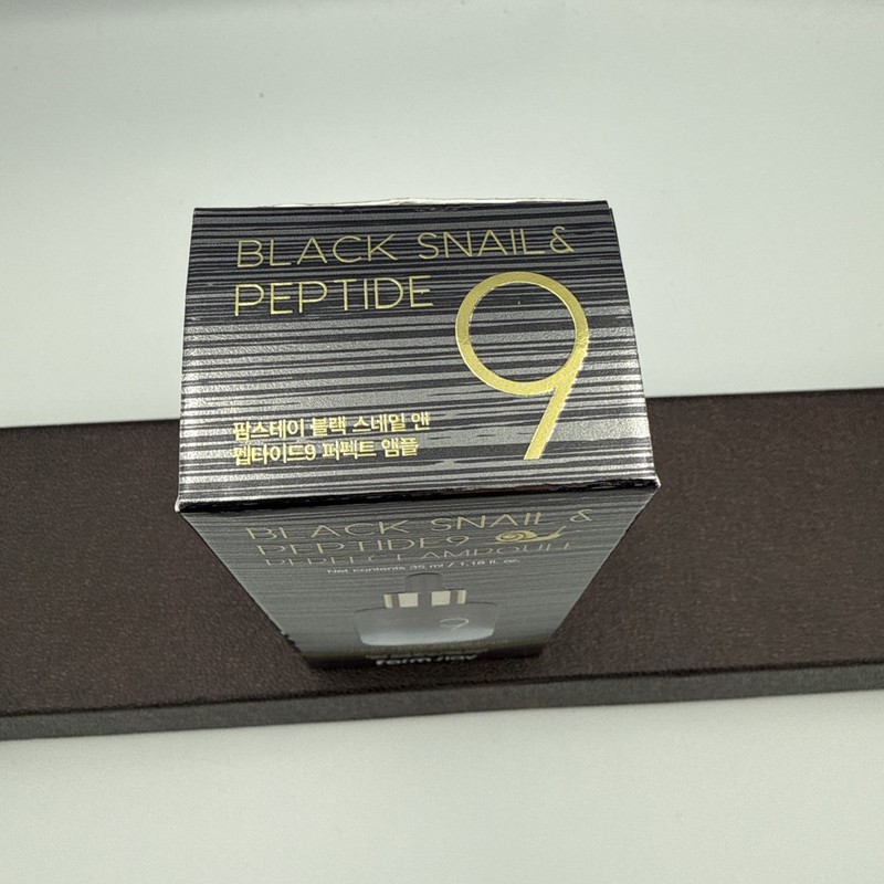 Farm Stay. Black Snail & Peptide 9 Perfect Ampoule - 35 ml Brand New, Free Ship gallery