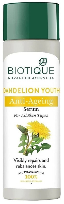 Biotique Dandelion Youth Serum For All Skin Types 190ml gallery