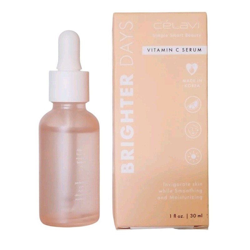 Celavi Brighter Days Vitamin C Serum 1 fl oz 30ml Made in Korea NIB gallery