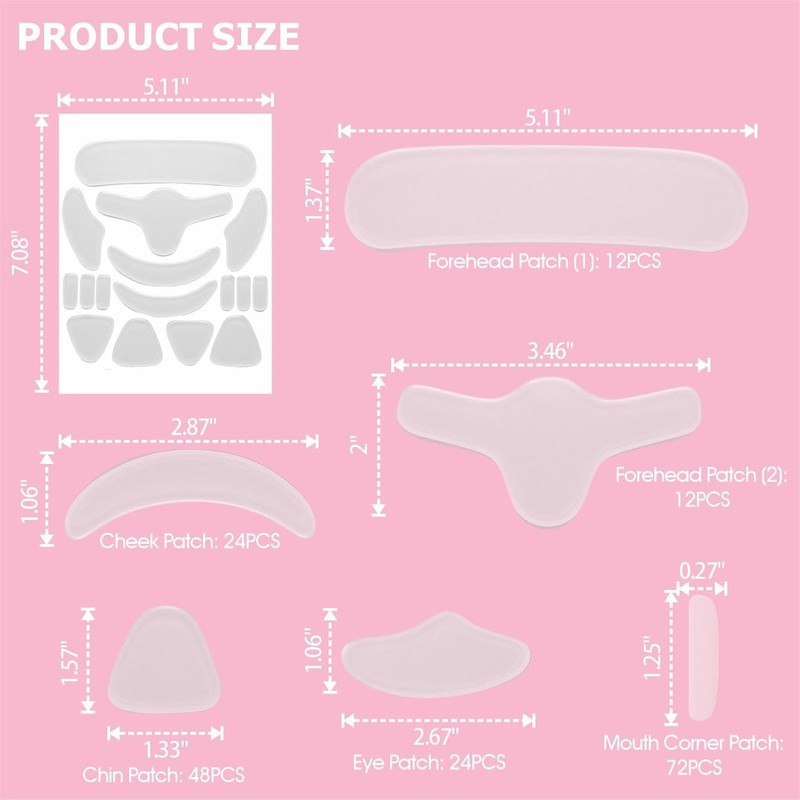 192 Clear Facial Wrinkle Patches – Anti-Wrinkle Solution for All Skin Types gallery
