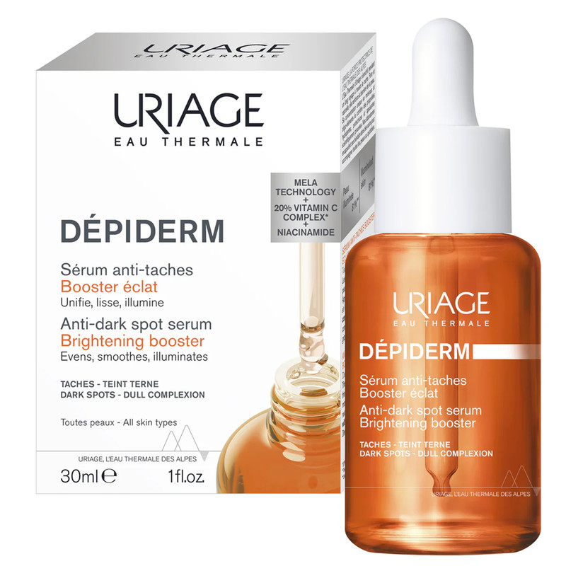 Uriage Depiderm Anti-Dark Spot Serum Brightening Booster 30ml / 1.01oz EXP 06/28
