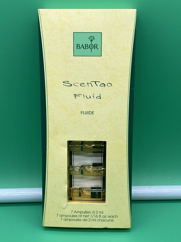 Babor ScenTao Fluid Fluide 7 ampoules of net 1/16 ft. oz. each NEW