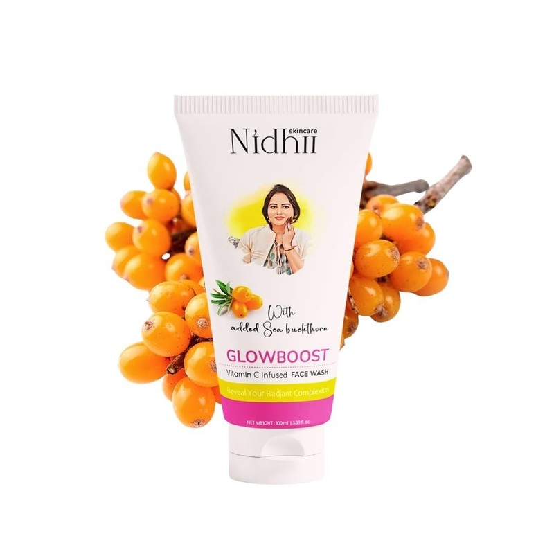 Vitamin C Face Wash | Niacinamide & Hyaluronic Acid For Glowing Fresh Skin 100gm gallery
