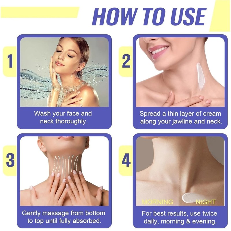 Go New Pure Beauty Tighten & Lift Neck Firming Cream - Anti-Aging Neck Creams fo gallery