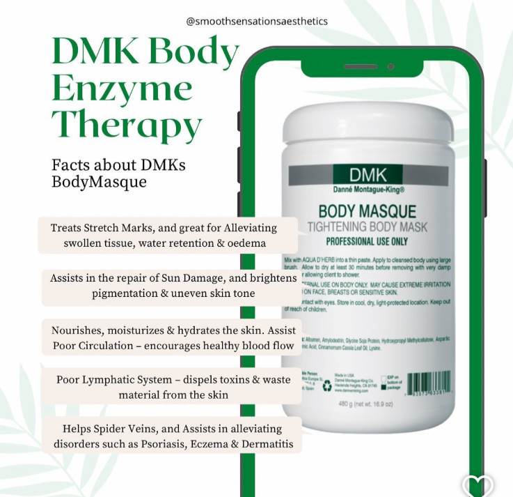 Brand New/Sealed DMK Danne Montague Body Masque, 16.9 oz Exp 12/26 – USA