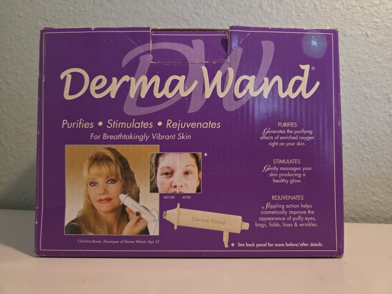 Derma Wand Anti-Aging Device Dermawand Skin Care New Old Stock gallery