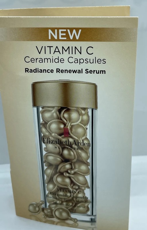 NEW Elizabeth Arden Vitamin C Ceramide Radiance Renewal Serum 7 Capsules AUTHNTC