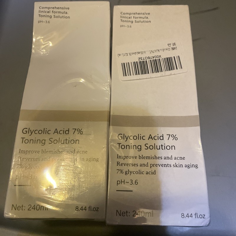 Glycolic Acid 7% Toning Solution 240ml / 8.44 fl oz – EX 11/03/2027x 2