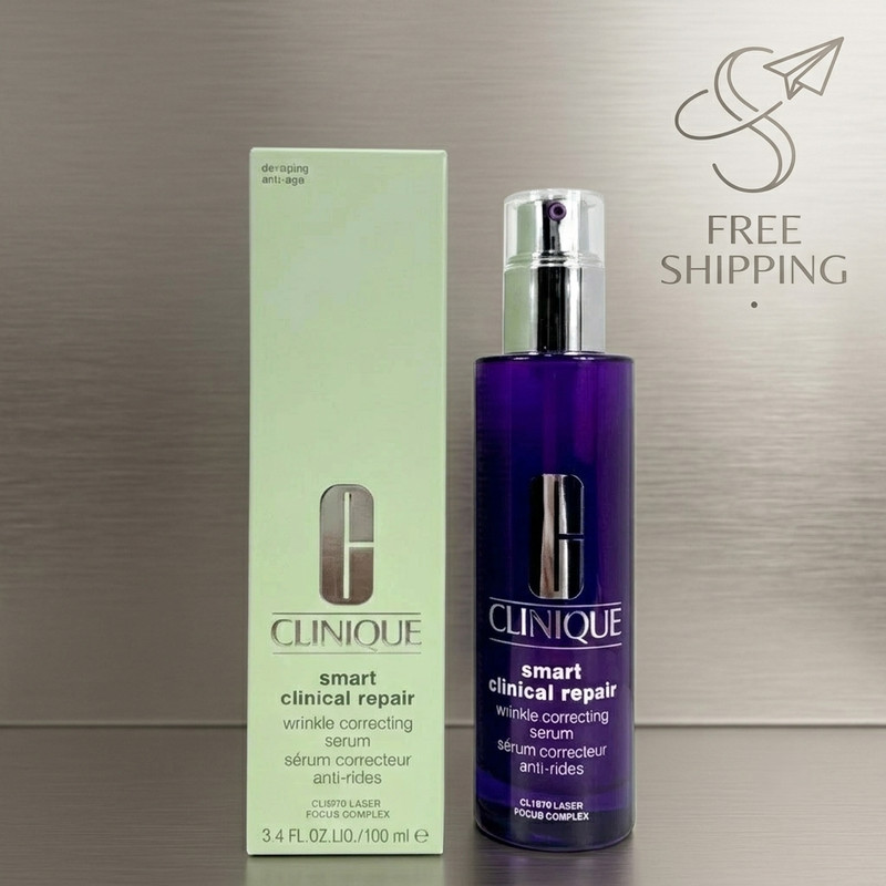 Clinique Smart Clinical Repair Wrinkle Correcting Serum 100ml 3.4oz Sealed