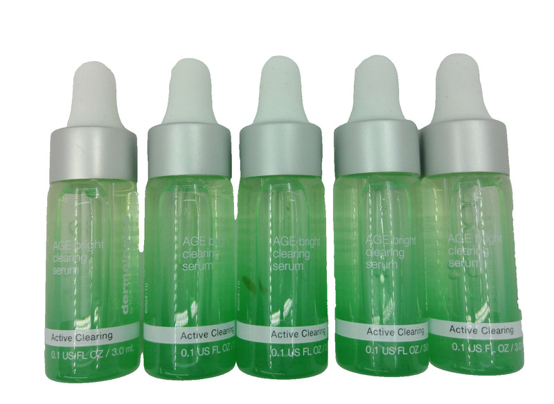 Dermalgica Age Bright Clearing Serum Travel Size 0.1 fl oz/ 3 ml [5-Pack]
