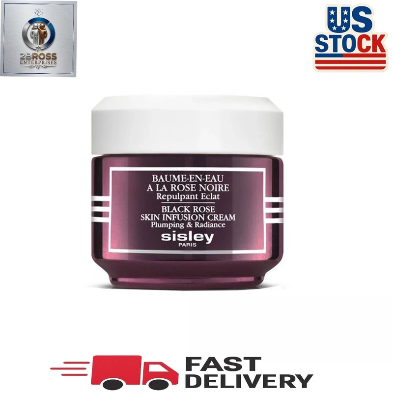 New in Box Sisley Black Rose Skin Infusion Cream 1.6oz/50mL Trusted Seller