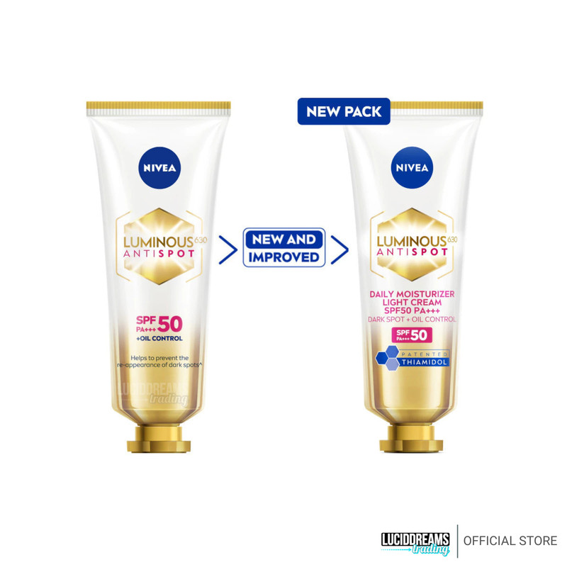 NIVEA Luminous 630 Antispot Sun Protection SPF 50 PA+++ 40 ml gallery