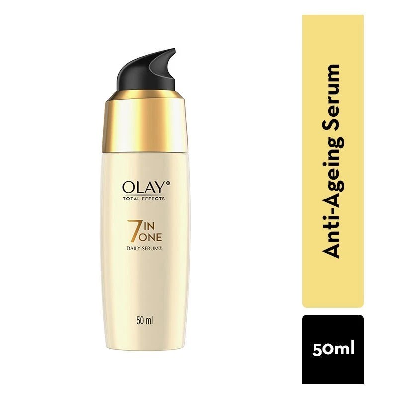 Olay Total Effects Serum |with Vitamin C, B5, Niacinamide, Green Tea 50ml