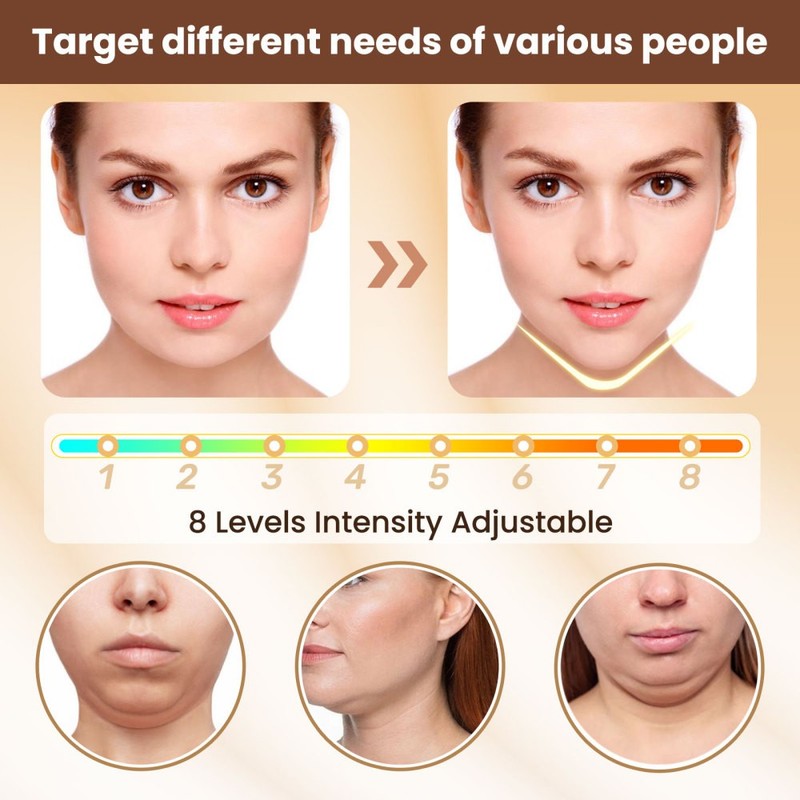 Facial Lifting Device LED Photon Therapy Face Slimming Massager V-Line Machine gallery