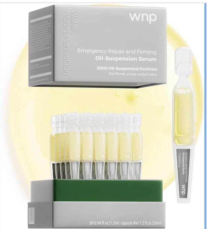 WNP EMERGENCY REPAIR AND FIRMING OIL SUSPENSION SERUM 1.2 OZ BOX exp 11/2027