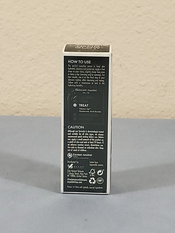 Hyaluronic Acid Serum Vitamin E Aloe Vera 1 oz Eclat Glisten Up! gallery