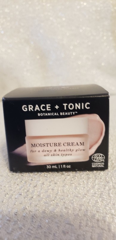 Grace + Tonic Botanical Beauty Moisture Cream For All Skin Types 1oz BNIN SEALED