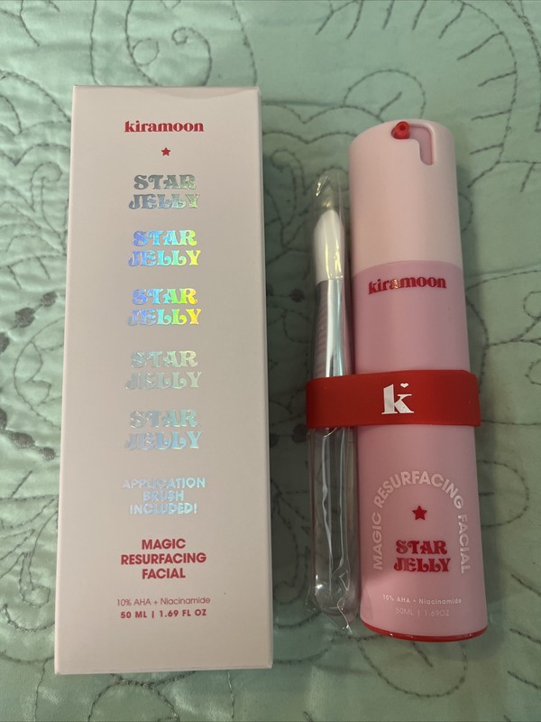 Kiramoon Star Jelly Magic Resurfacing Facial with Application Brush 1.69oz 50mL
