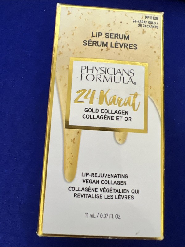 New Physicians Formula 24Karat Gold Collagen Lip Rejuvenating Collagen Makeup