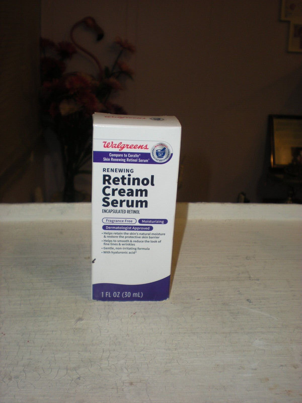 Walgreens Renewing Retinol Cream Serum 1 fl oz #0889