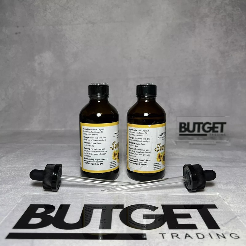 Bundle Total (2) X Mayan's Secret Organic Sunflower Seed Oil 4oz/Ea Ship Fast gallery