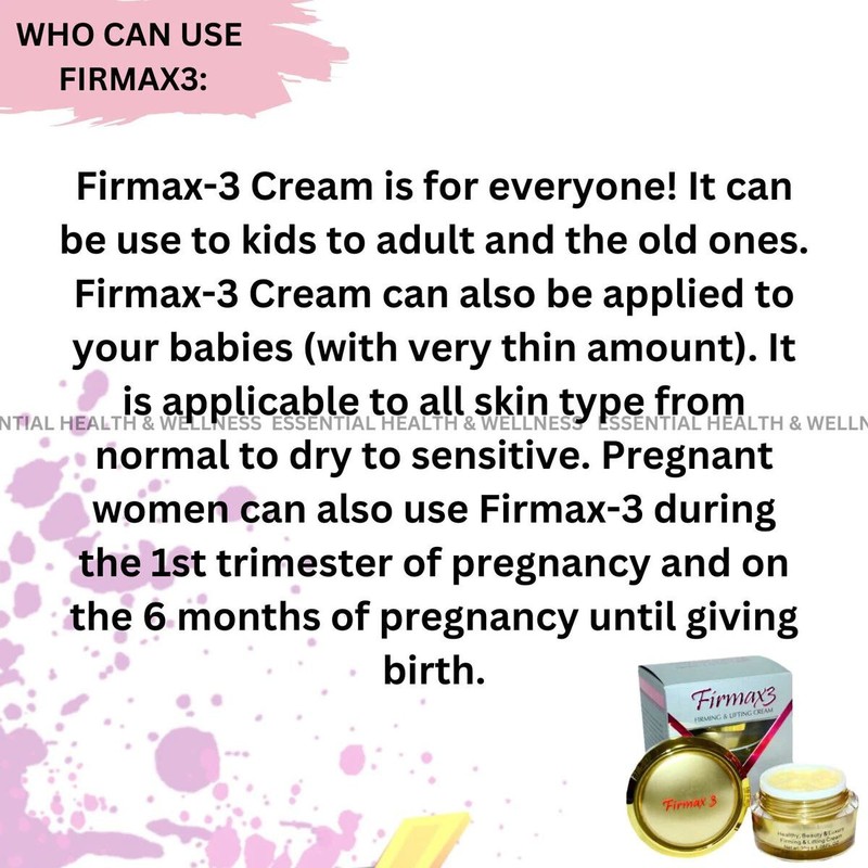 1xOriginal Firmax3 Anti Aging Hormones Firming Lifting Balancing Whitening Cream gallery