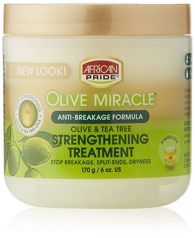 Olive Miracle Cream 6 Oz - Organic Anti-Breakage Hair Treatment for Wavy Hair gallery