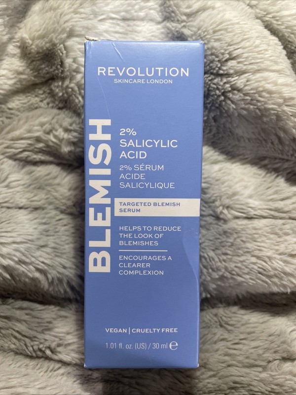 Makeup Revolution Skincare London Blemish 2% Salicylic Acid Serum 1.01 Oz/30ml