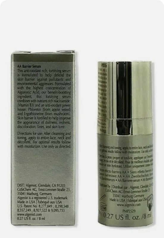 🆕️ ALGENIST AA ALGURONIC ACID BARRIER SERUM 8 ml / 0.27 fl oz MINI/DELUXE 🆕️💯 gallery